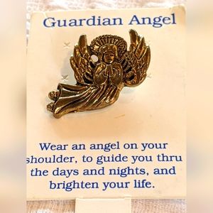 Vintage Guardian Angel Pin